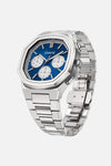 CLAUDE CHRONO BLUE & WHITE