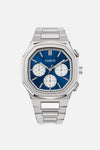 CLAUDE CHRONO BLUE & WHITE