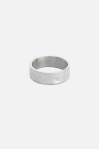 HAMMERED RING 8MM